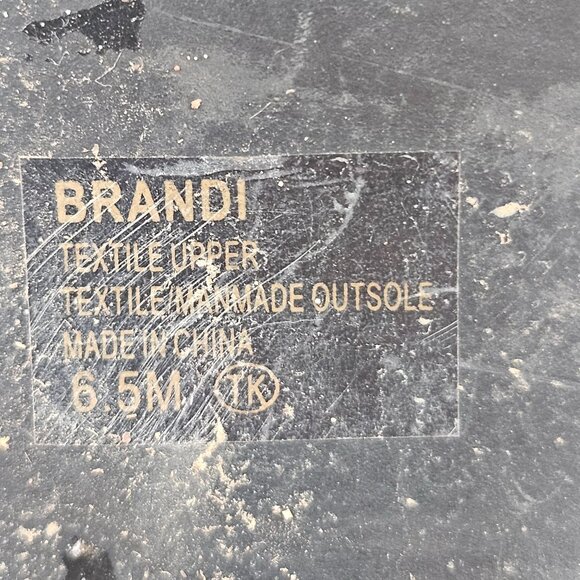 Black Jellypop Brandi Womens Suede Heeled Boots Size 6.5M Lace Up Fleece Lined - Picture 9 of 10